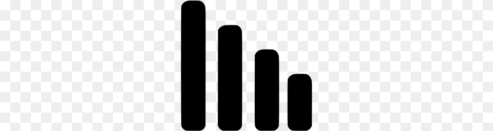 Black Bar Chart Icon, Gray Free Transparent Png