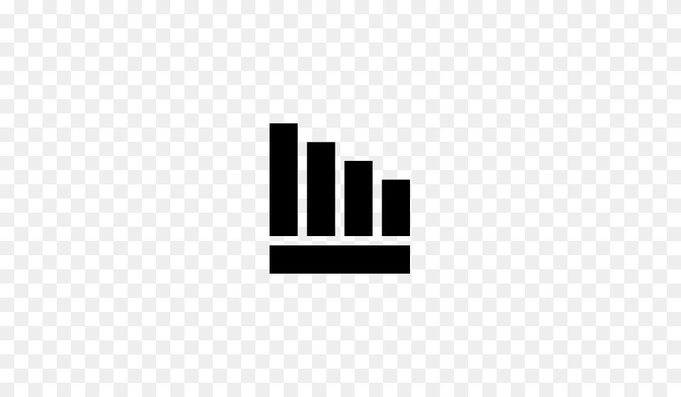 Black Bar Graph Icon Vector Png