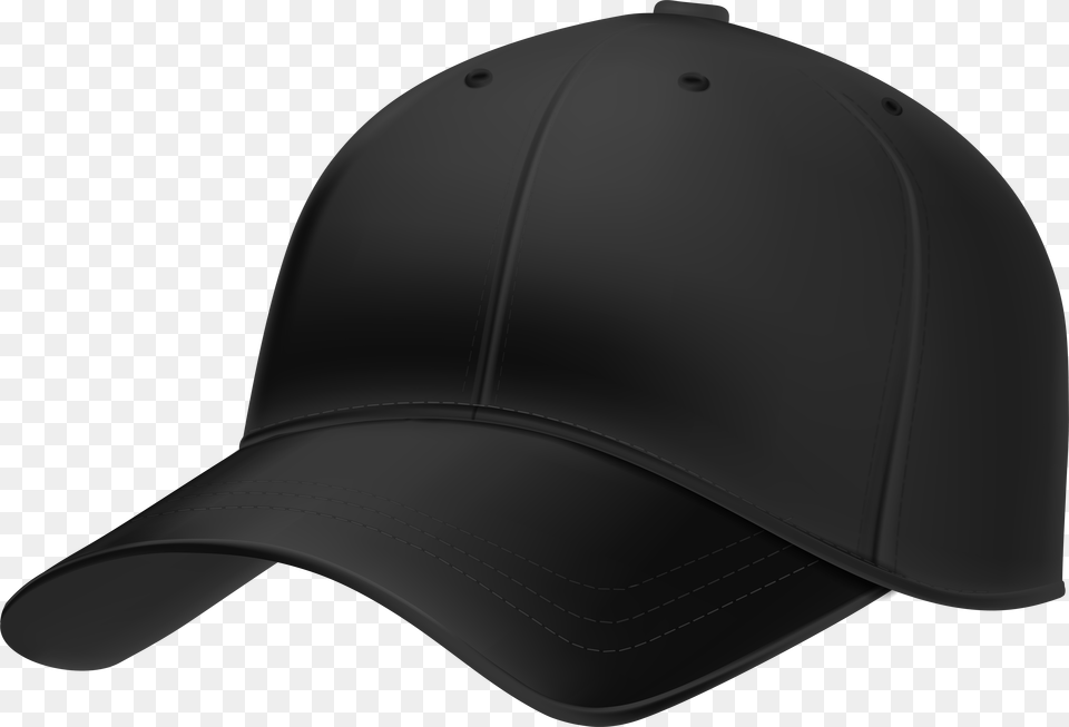 Black Baseball Cap Clipart Baseball Cap, Baseball Cap, Clothing, Hat, Hardhat Png Image