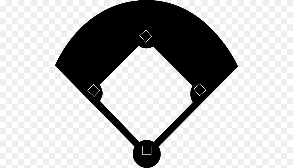 Black Baseball Field Clip Art, Stencil, Clothing, Hardhat, Helmet Free Transparent Png