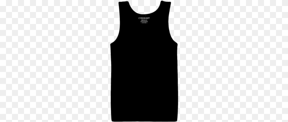 Black Basic Tank Top Black Tank Top, Outdoors, Text Free Png Download