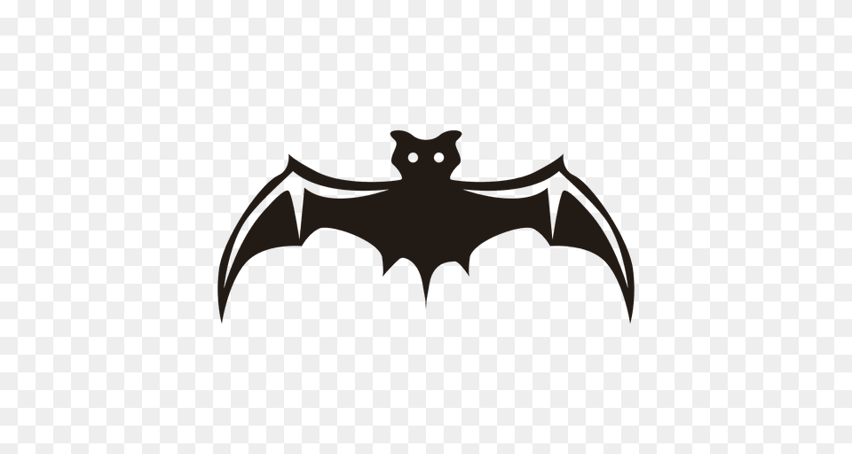 Black Bat Silhouette, Logo, Animal, Mammal, Wildlife Free Png