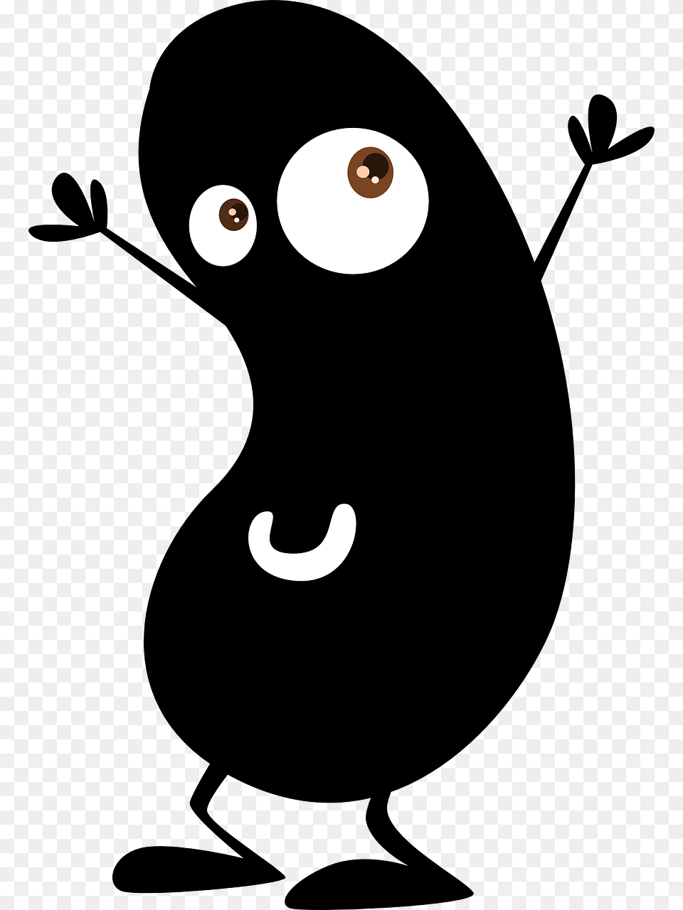 Black Bean Clipart, Nature, Night, Outdoors, Astronomy Free Transparent Png