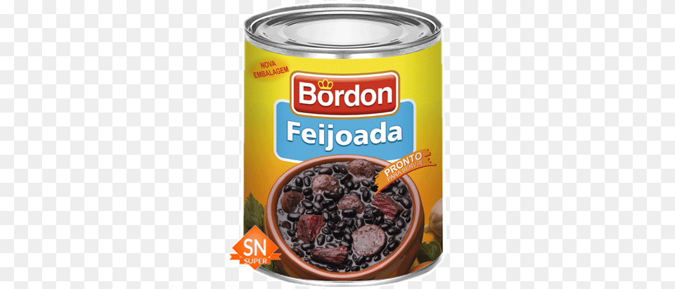 Black Beans And Meat Casserole Feijoada Pronta E Temperada, Aluminium, Tin, Can, Canned Goods Free Png