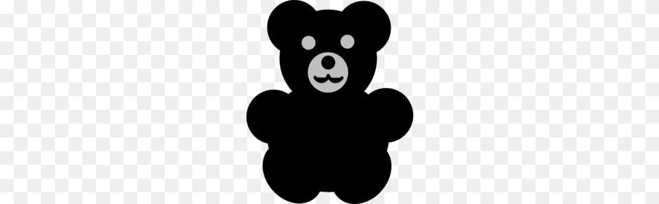 Black Bear Clip Art, Stencil Free Png