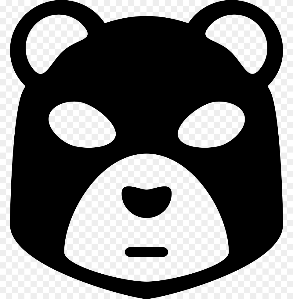Black Bear Comments Black Bear Face, Stencil, Mask, Ammunition, Grenade Png