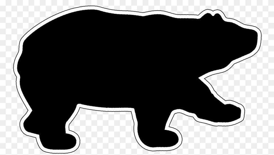 Black Bear Leather Legacy Crafted Timeless Expresson, Silhouette, Stencil, Animal, Wildlife Free Png Download
