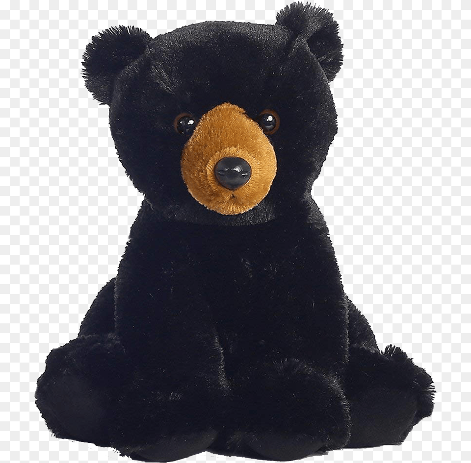 Black Bear Plush Aurora 14 Inches Aurora World 12quot Plush Black Bear, Animal, Mammal, Wildlife, Teddy Bear Png