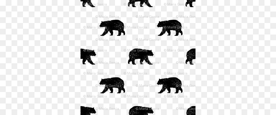 Black Bear Silhouette Rblack, Text Free Transparent Png