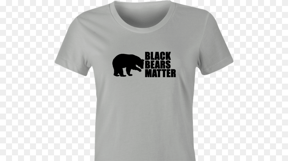 Black Bears Matter Unisex, Animal, Bear, Clothing, Mammal Free Png Download