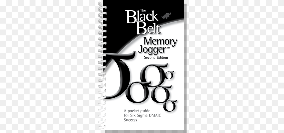Black Belt Six Sigma Black Belt Memory Jogger, Book, Publication, Advertisement, Poster Free Transparent Png