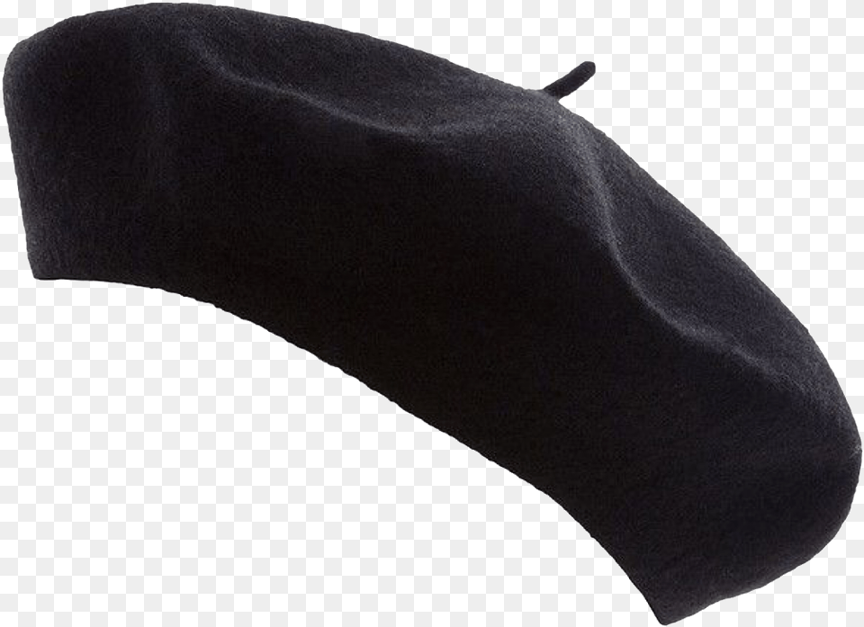 Black Beret Background, Cap, Clothing, Cushion, Hat Png