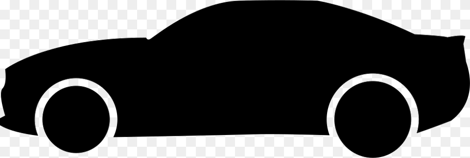 Black Big Car Side View Car Side View Icon, Silhouette, Stencil Free Png Download