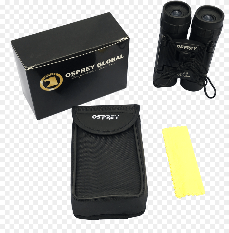 Black Binocular Amp Accessories Box, Wallet Png