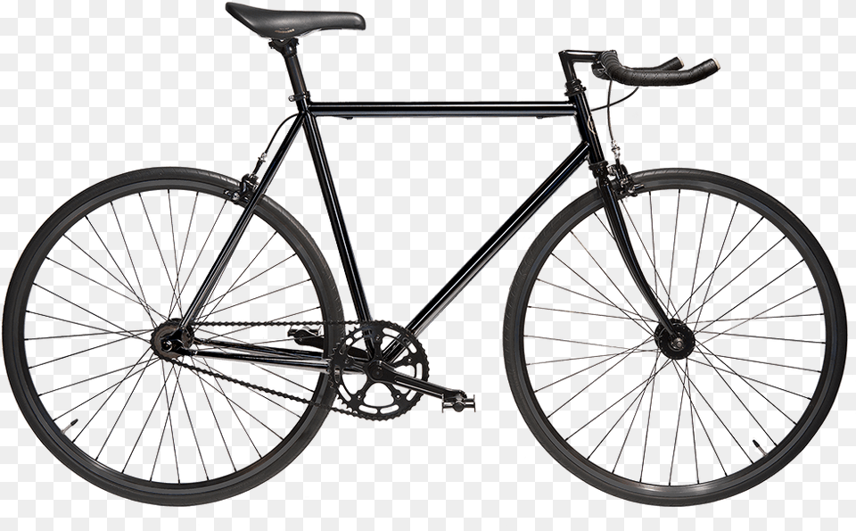 Black Black Bullhorn Black All Black Single Speed Bike, Machine, Wheel, Bicycle, Transportation Png
