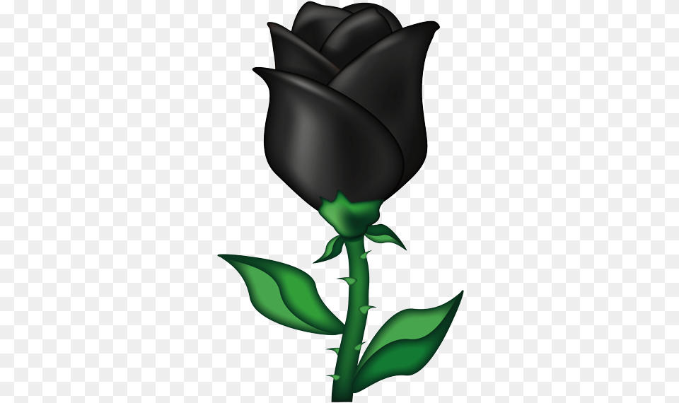 Black Black Rose Heart Emoji, Flower, Plant Free Transparent Png