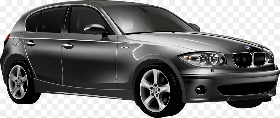 Black Bmw Car Clipart Bmw Car, Alloy Wheel, Vehicle, Transportation, Tire Png Image