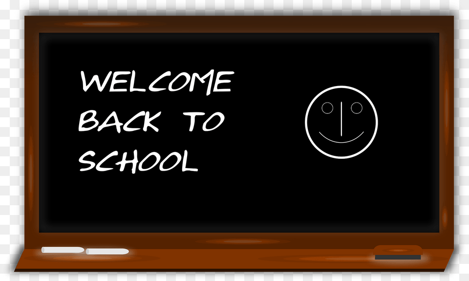 Black Board With Welcome Message Clipart, Blackboard, Computer Hardware, Electronics, Hardware Png