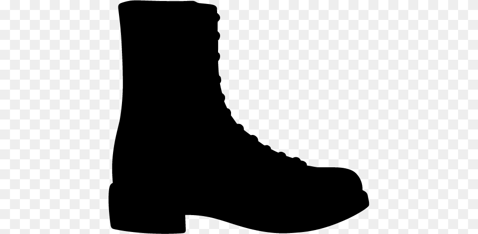 Black Boot Cliparts, Gray Png