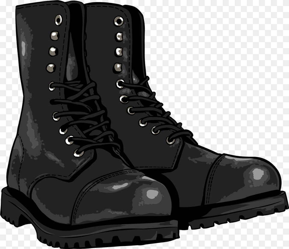 Black Boots Image Black Boots Clipart, Boot, Clothing, Footwear, Shoe Png