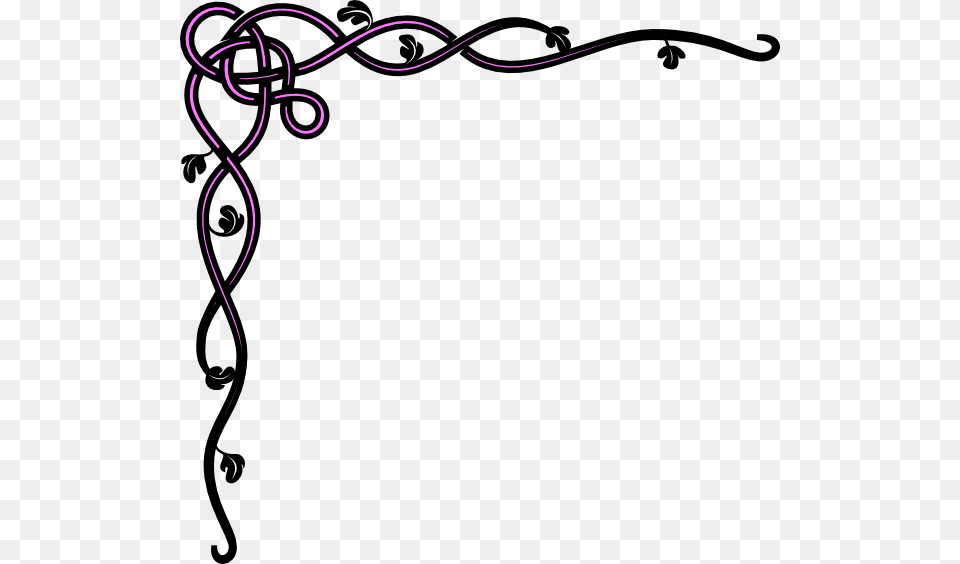 Black Border Clipart, Knot, Art, Floral Design, Graphics Png Image