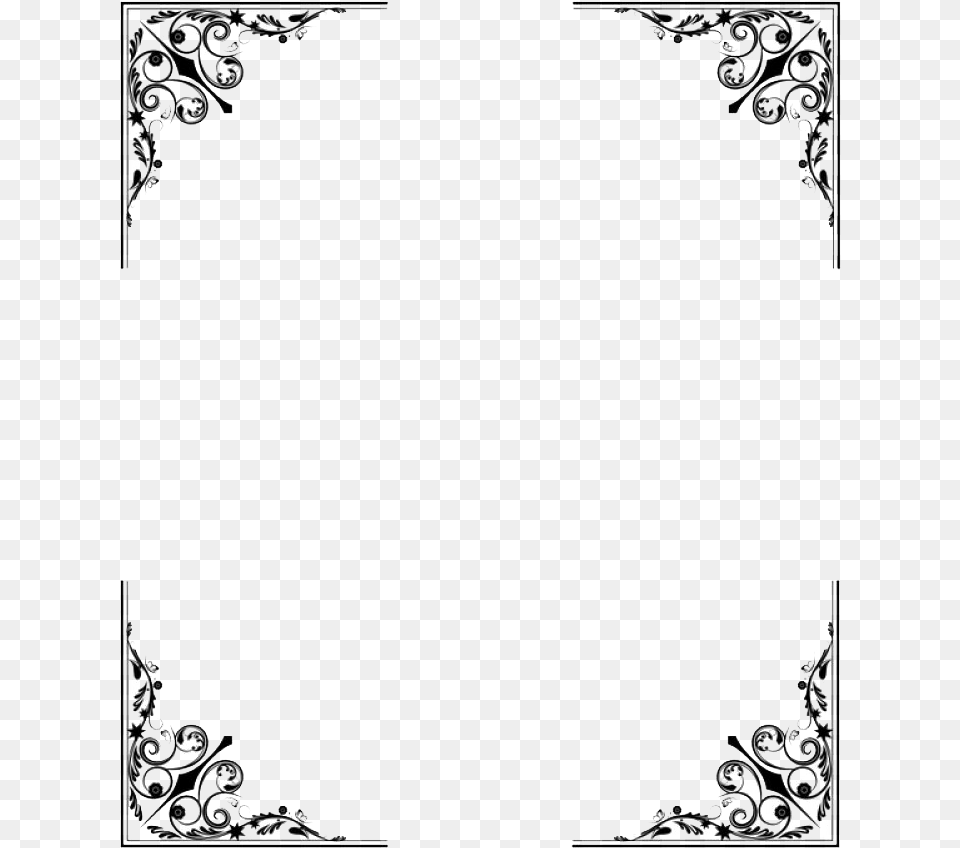 Black Border Download Accessories, Jewelry, Necklace Png Image