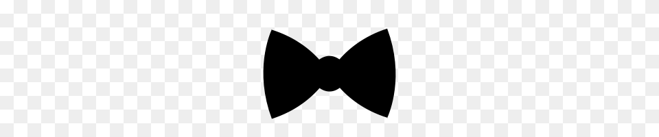 Black Bow Tie Image, Gray Free Png Download
