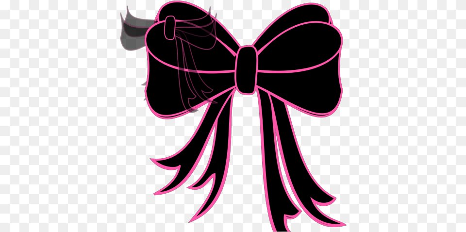 Black Bowtie Svg Clip Art For Web Download Clip Art Minnie Mouse Ribbon Bow Black, Accessories, Formal Wear, Purple, Tie Png