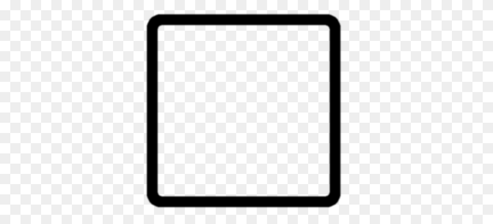 Black Box Outline Image, Gray Free Png