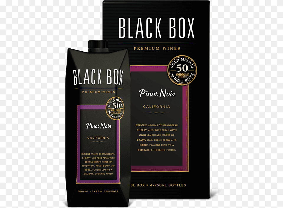 Black Box Wine Inside, Advertisement, Poster, Bottle Free Png