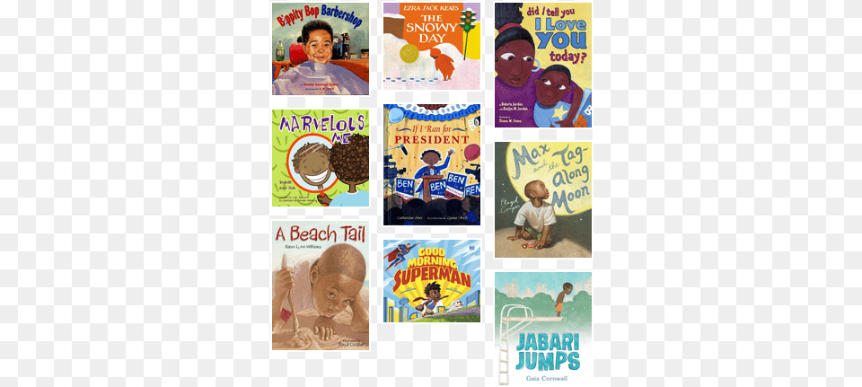 Black Boys In Children39s Books If I Ran For President Book, Advertisement, Poster, Publication, Person Png