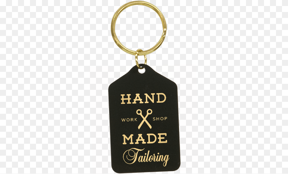 Black Brass Engraved Key Chain Keychain, Accessories Png Image