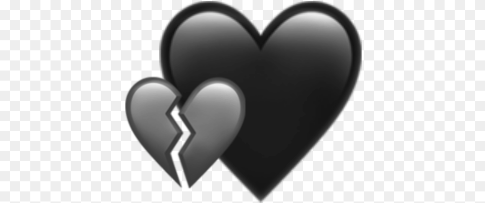 Black Broken Hearts, Heart Png