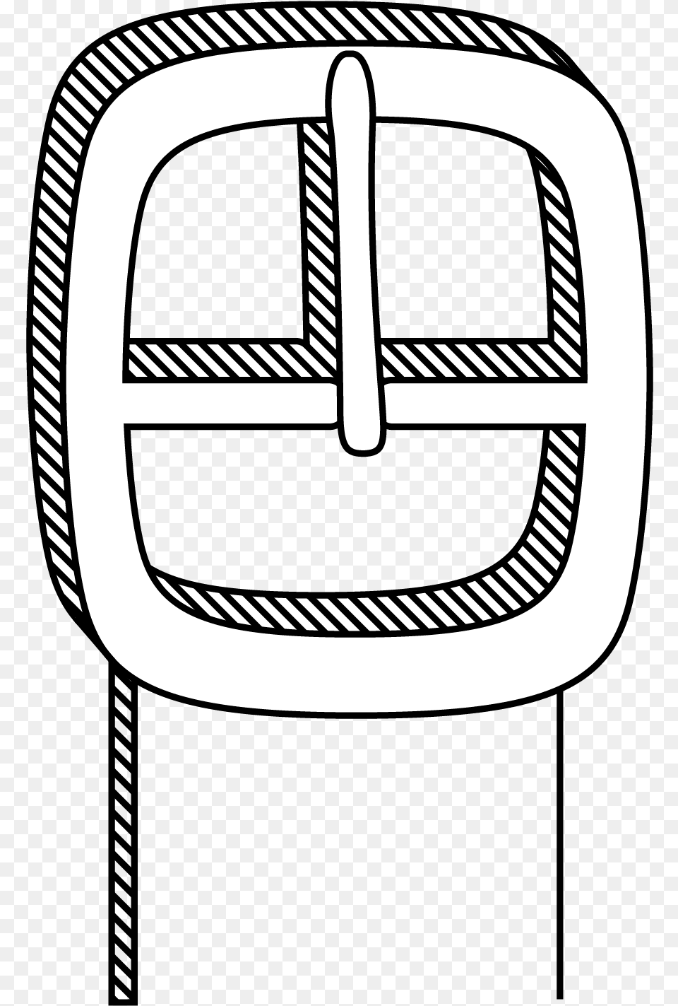 Black Buckle Illustration Illustration, Accessories Free Transparent Png