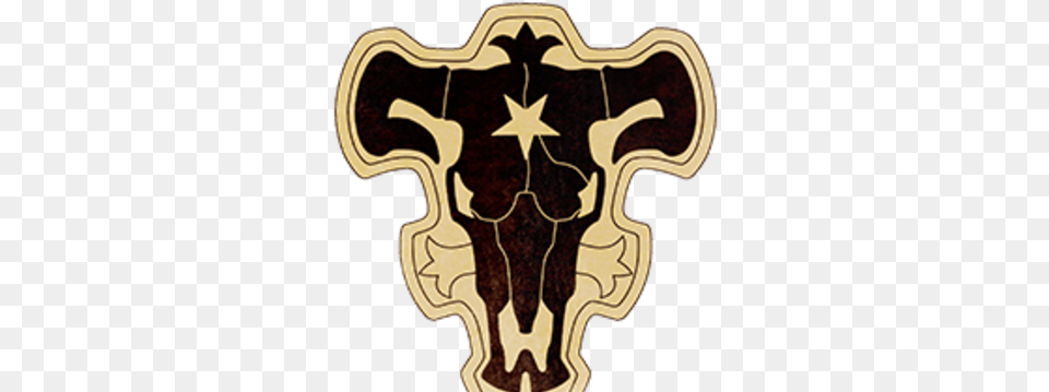 Black Bull Black Clover Black Bulls Logo, Cross, Symbol, Animal, Cattle Free Transparent Png