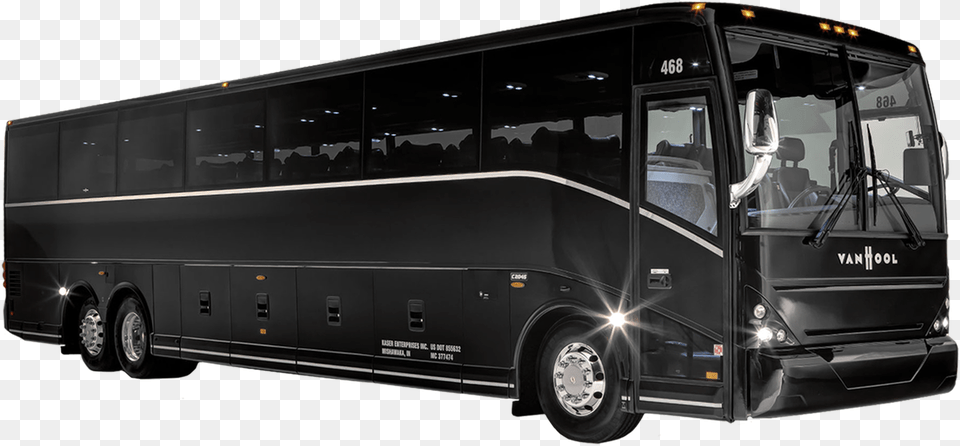 Black Bus, Transportation, Vehicle, Tour Bus, Machine Free Png Download