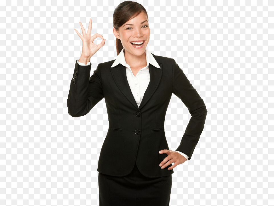 Black Business Woman, Adult, Tuxedo, Suit, Person Free Png Download