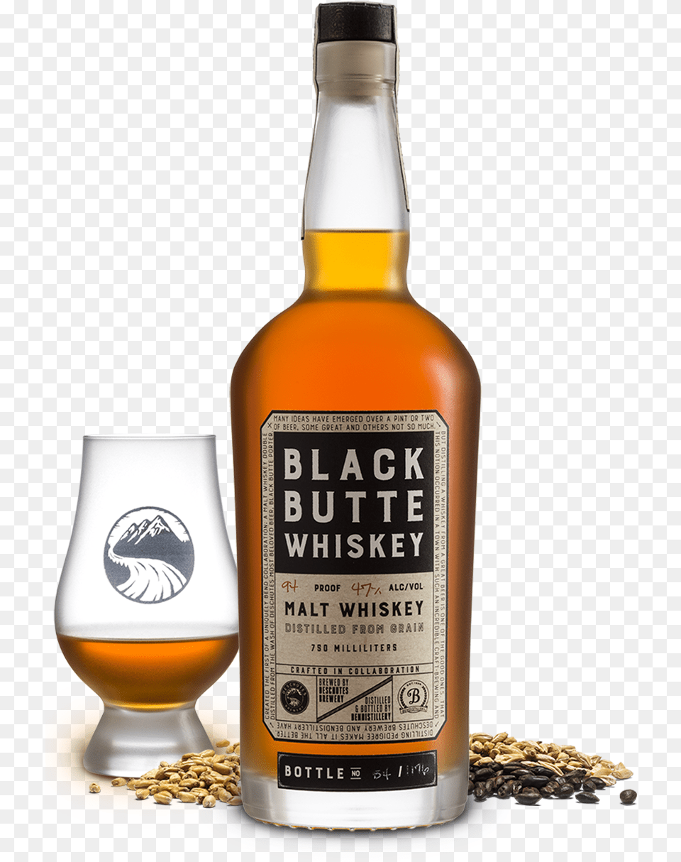 Black Butte Whiskey, Alcohol, Beer, Beverage, Liquor Free Transparent Png