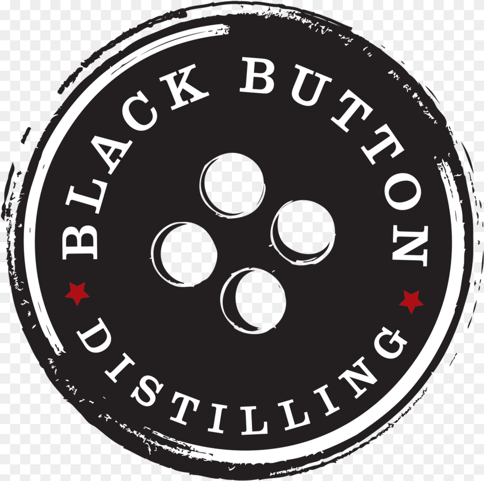 Black Button Distilling Circle, Alloy Wheel, Vehicle, Transportation, Tire Free Transparent Png
