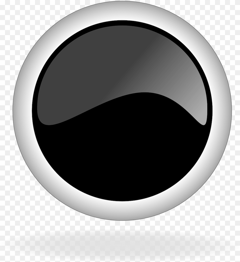 Black Button Icon Icon, Sphere, Disk Free Transparent Png