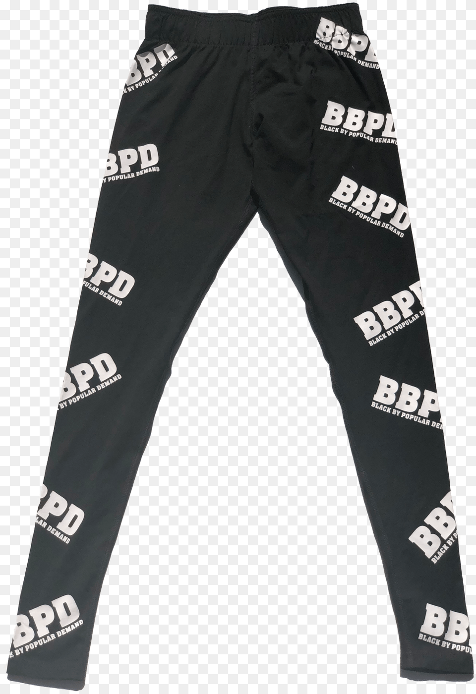 Black By Popular Demand Bbpd Logo Spandex Leggings Pajamas, Clothing, Jeans, Pants Png