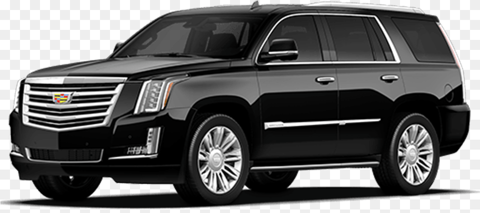 Black Cadillac Escalade Suv, Car, Vehicle, Transportation, Wheel Png
