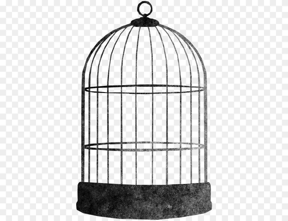Black Cage Clipart Background Real Bird In Cage, Gate Png
