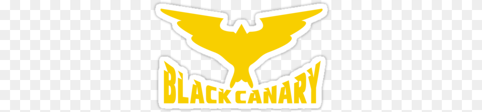 Black Canary Official Logo Black Canary, Emblem, Symbol Png Image
