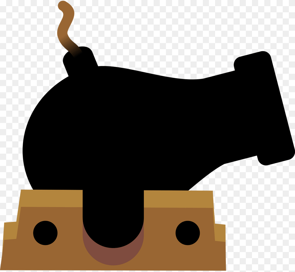 Black Cannon Barrel Up Clipart, Weapon Png