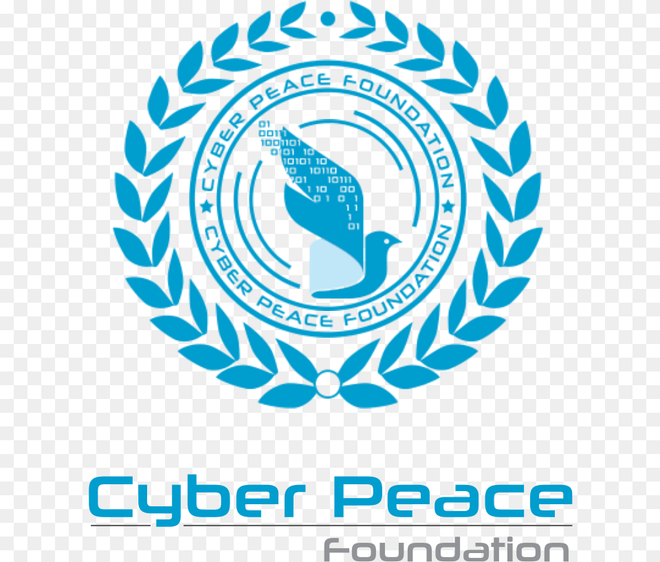 Black Cap Cyber Peace Foundation Logo, Emblem, Symbol Free Png Download