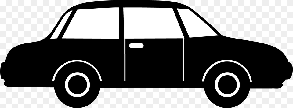 Black Car Silhouette Black Car Clipart Background, Stencil, Machine, Wheel, Tire Free Transparent Png