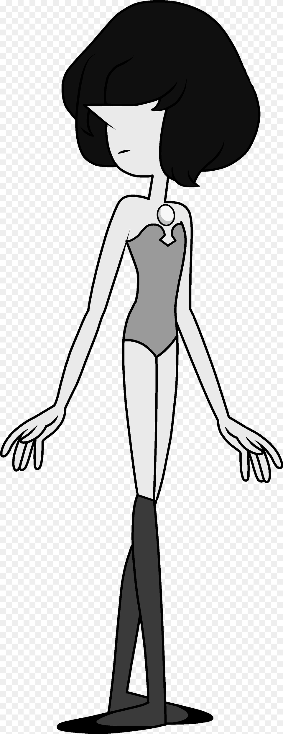 Black Cartoon Legs Black Diamond Steven Universe Pearl, Adult, Person, Female, Woman Free Png