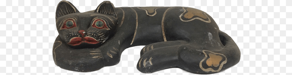 Black Cat, Figurine, Animal, Egyptian Cat, Mammal Free Png