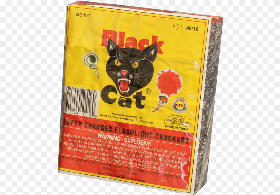 Black Cat 4016 Black Cat Fireworks, Animal, Mammal, Pet, Advertisement Png Image